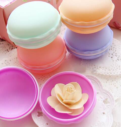 Mini Macarons Organizer Storage Box Case Carrying Pouch