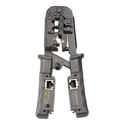 RJ45 Network Cable Crimper Cable Tester Ratchet Tool 8P 6P 4