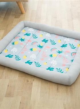 Dog Summer Cooling Mat Bed Breathable Sleeping Mattress Wash
