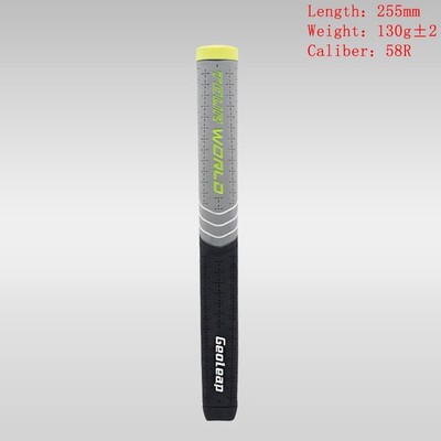 Golf putter grip rubber pistol contour three colors two size
