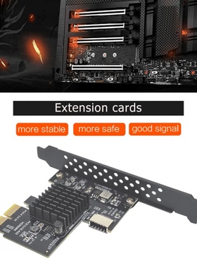 ASM3142 Chip 10Gbps USB3.1 Type-E 20pin Riser Card USB2.0 PC