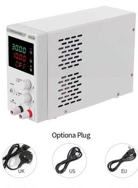 110V-220V 0-30V 0-10A DC Power Supply Power Regulator 4-digi