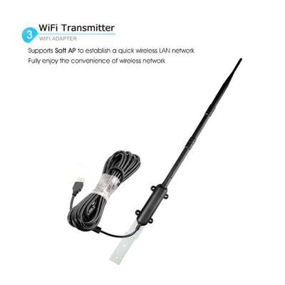Outdoor High Power WiFi Router USB Adapter Long Range Antenn