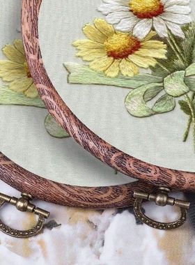 Embroidery Circle Cross Stich Hoops Bamboo Ring Frame