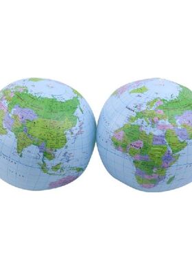1pcs 32CM Inflatable World Globe Map Ball Squishy Toys