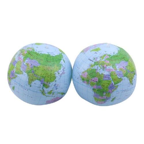 1pcs 32CM Inflatable World Globe Map Ball Squishy Toys