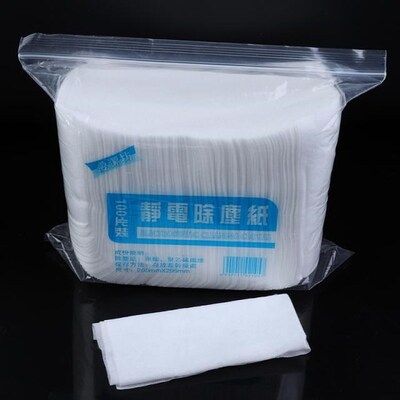 100pcs Disposable Electrostatic Dust Removal Mop Paper Home