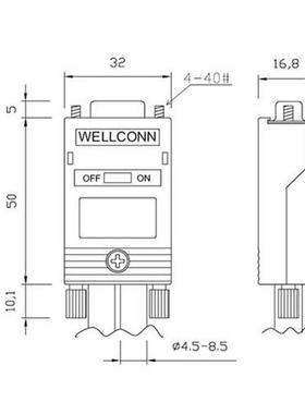 CAN-bus Interface connectors, CAN-SCF003 indurial communic