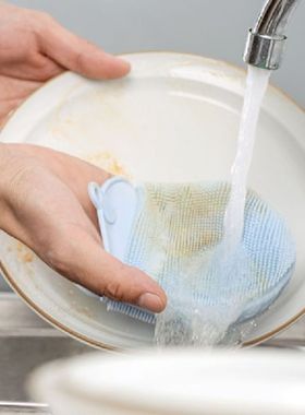 Kitchen Accessories Brushes Dishwashing Sponge Household