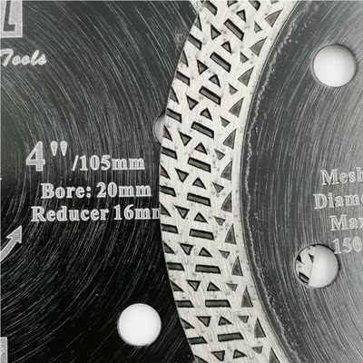 1unit Diamond Cutting Disc Mesh Turbo Wheel Rim Segment Saw