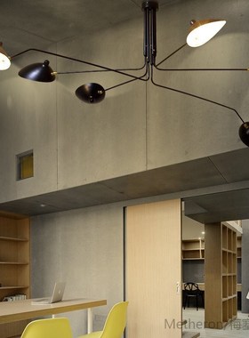 Modern DaWn Spider Serge Mouille Ceiling Lights for Living R