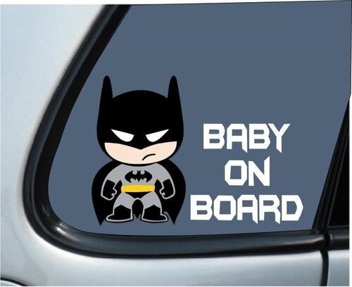 B08  batman baby kids on board  for Apple Macbook Pro Air 1
