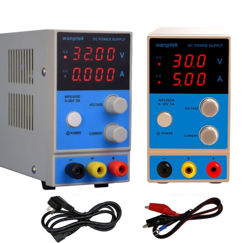 DC Power Supply 30V 5A NPS305D Voltage Regulator Adjust