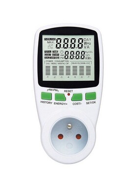 Digital LCD Energy Meter Wattmeter Wattage Electricity Kwh P
