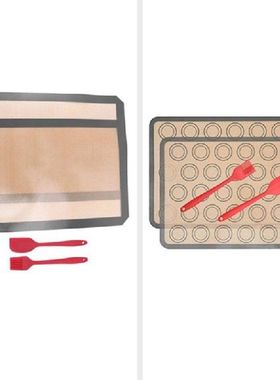 Silicone Baking Mat,Set Of 2 Half Sheet, For Bake Pans