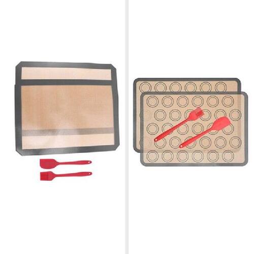 Silicone Baking Mat,Set Of 2 Half Sheet, For Bake Pans