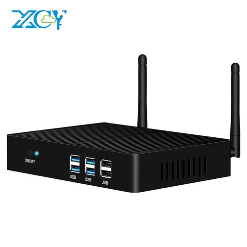 Intel Core i5 7200 i3 7100 i7 4500 Fanless Mini PC Windows 1