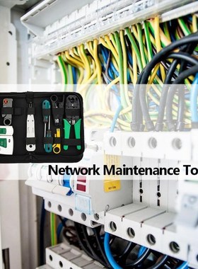 12pc RJ45 RJ11 RJ12 Cable Crimping Tool LAN Network Repair T