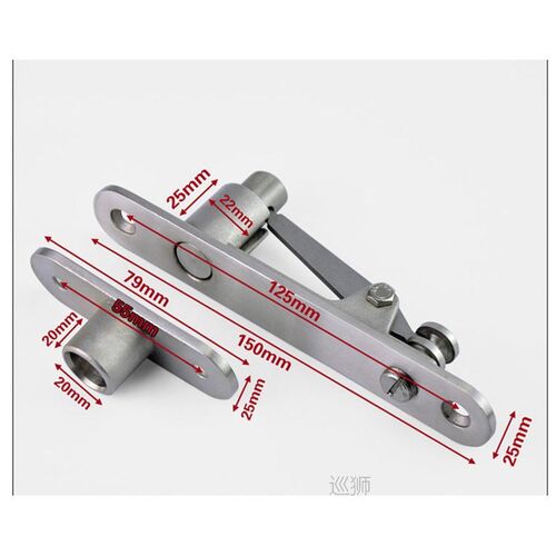 Stainless steel  door shaft,Invisible hinges, auto closed, w