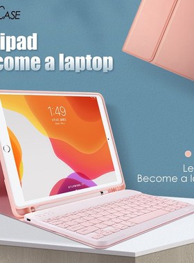 Bluetooth iPad Case Keyboard For 2020 iPad Air 4 With Mouse
