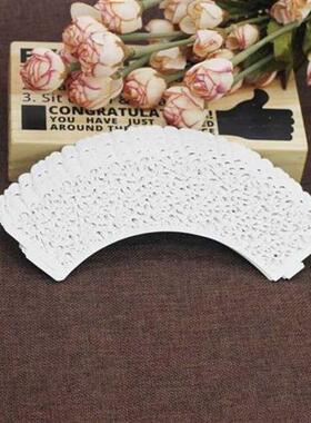 50pcs Hlow Artistic Bake Cake Wrappers Paper Cups Wedding