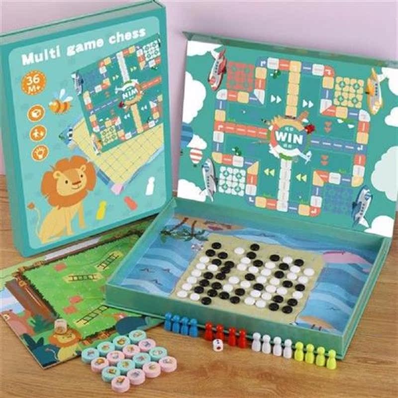 1 Set Board Toy Creative Multifunction Four in one Flying