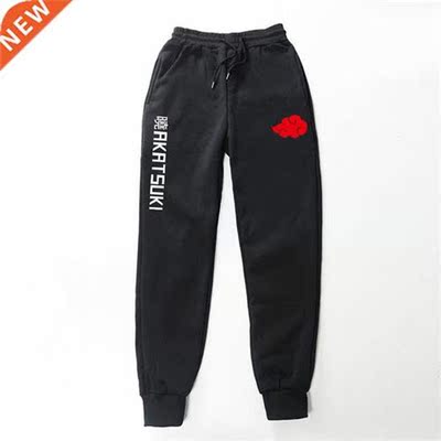New Sports Pants Japanese Anime Pants akatsuki Fleece Trouse
