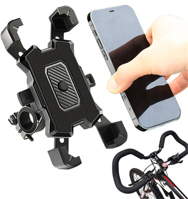 Bike Phone Holder Bicycle Mobile Cellphone Holder Easy Open