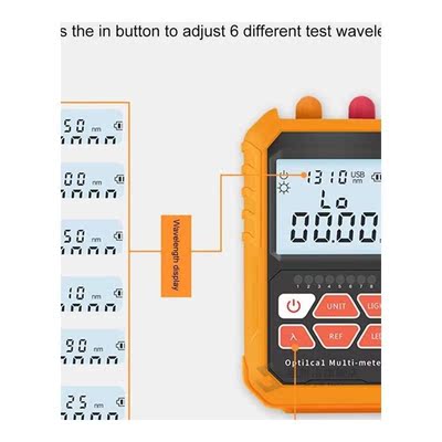 4 in 1Optical Power Meter Visual Fault Locator 5km Red Light