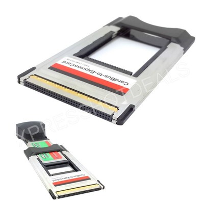 New Express Card ExpressCard to PCMCIA Cardbus Card Adapter
