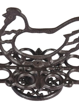 Vintage Heavy Duty Cast Iron Eggs Holder Egg Stroage Organiz