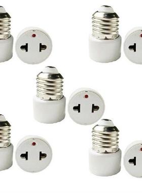 E27 US/EU Plug Bulb Holder Light Fixture Bulb Base Adapter