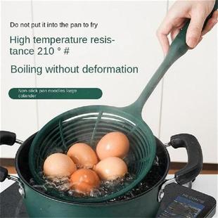 Portable Cooking Shovels Food Strainer Scoop Nylon Spoon