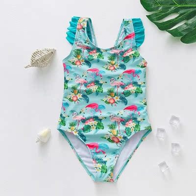 New 2021 Girls Swimwear 2~9Year Toddler Baby Girls Swimsuit
