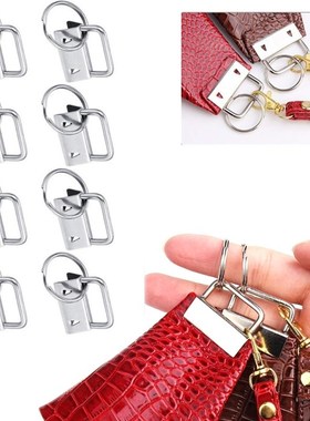 40pcs Key Fob Hardware with Key Rings for Bag Wristlets Ribb