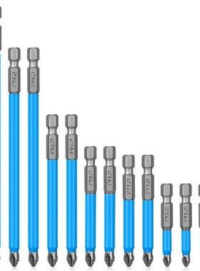 AT35 14 Pcs Magnetic Anti Slip Screwdriver Bits Set Impact