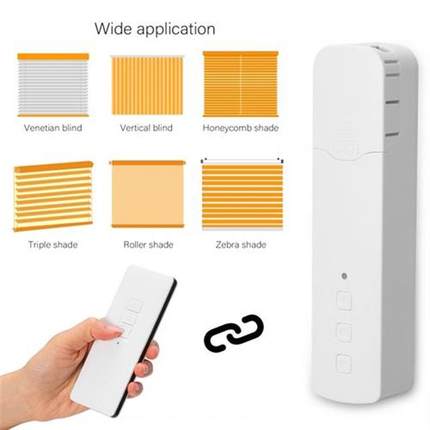 Tuya ZigBee M515EGZT Pull Bead Curtain Motor Remote Voice Co