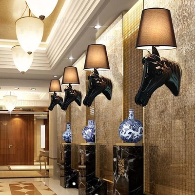 horse wall lamp modern wall sconce wall light The horse lamp