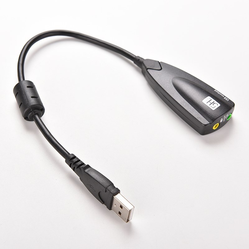 5H V2 7.1 External USB Sound Card 5hv2 Audio Adapter USB To