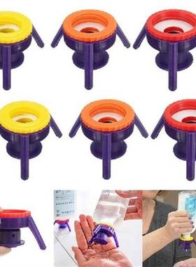 6pcs 4 Sizes Flip Toss It Bottle Cap Stand Easy Pour Out Liq