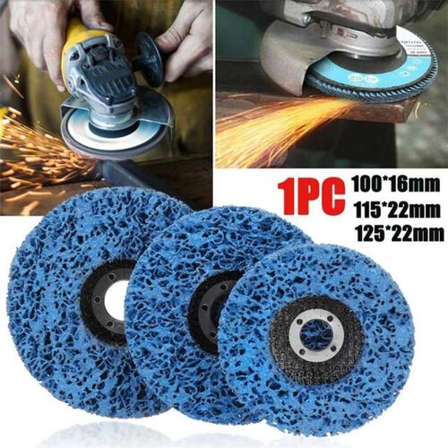 Poly Strip Disc Abrasive Wheel Paint Rust Remover Clean Grin