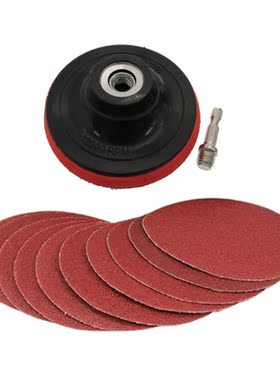 10Pcs 4 Inch Sanding Disc Backing Pad Hook And Loop Buffing