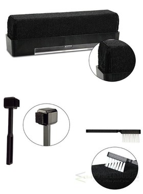 1Set Carbon Fiber Velvet Anti Static Cleaning Brush for LP