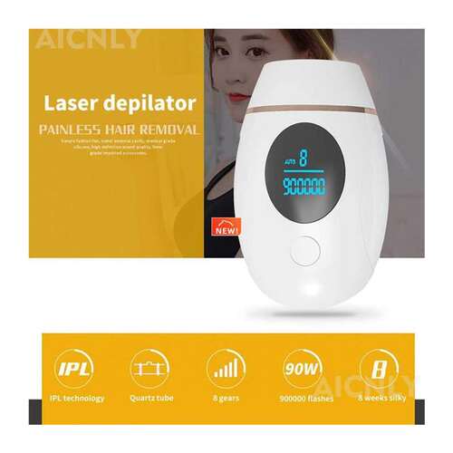 900000 Flashes IPL Laser Epilator Hair Removal Machine Pulse
