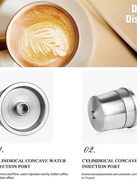 iCafilas Coffee Filters For illy-1 Coffee Capsule Pods Stain