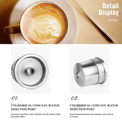 iCafilas Coffee Filters For illy-1 Coffee Capsule Pods Stain