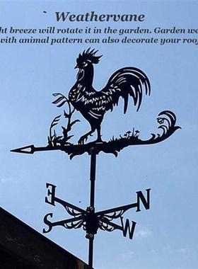 Weathervane Garden Stake Wind Decor Indicator Measuring Tool