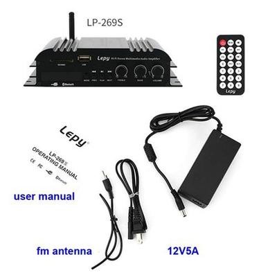 Bluetooth-Compatible FM 2*90W Mp3 Player Audio Power Amplifi