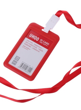 PP ID Card Holder Candy Colors Name Tag Exhibition Cards Bus