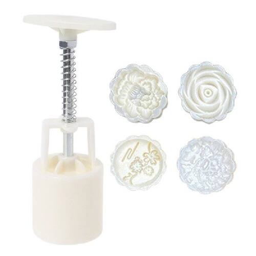 50g Flower Shape Pastry Mooncakes Cakes Moulds Mooncake